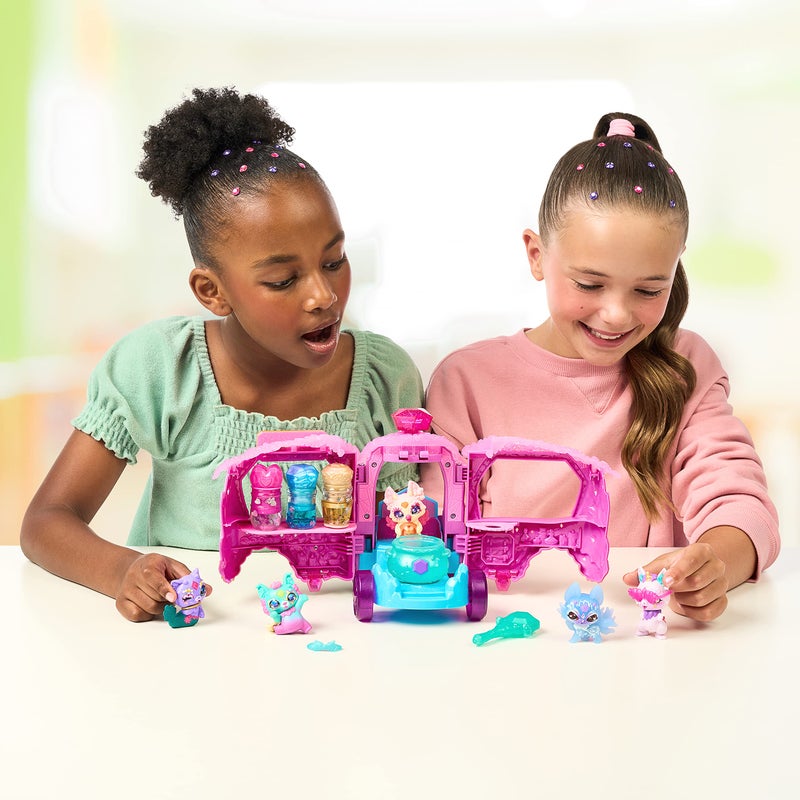 Magic Mixies Magic Potions Truck Playset. Transforms Into A Potion Shop. Create 3 Spells and Potion Surprises for Your Mixlings. Includes 1 Exclusive Mixling - Image 2